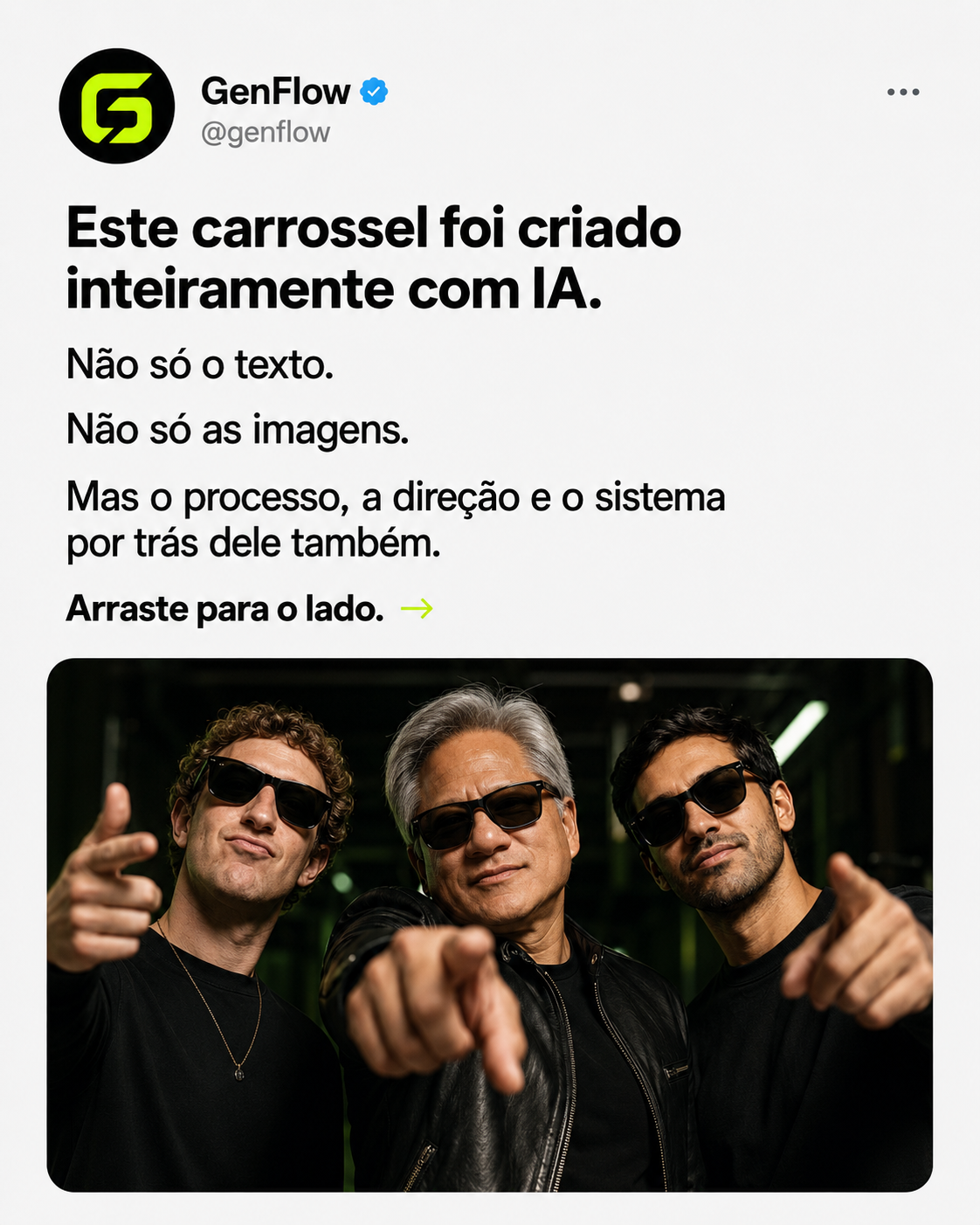 Carrossel Twitter